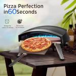 VEXON 16" Portable Outdoor Gas Pizza Oven