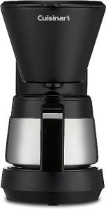 Cuisinart 5-Cup Coffee Maker with Steel Carafe