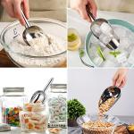 6 oz Stainless Steel Ice Scoop for Food