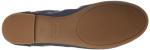 Navy Faux Leather Ballet Flat for Women