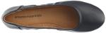 Navy Faux Leather Ballet Flat for Women