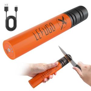 LEFUGO Portable Electric Knife Sharpener - 3 Speeds