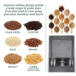 Stainless Steel Wheat Flour Grinder with Motor