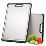 Extra Large Stainless Steel Cutting Board 16.9" x 11.8