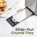 4-Slice Stainless Steel Toaster with Extra Wide Slots