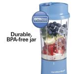 Hamilton Beach Travel Blender for Smoothies and Shakes