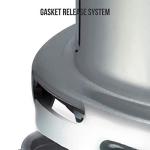 Prestige 4L Aluminum Pressure Cooker, Silver