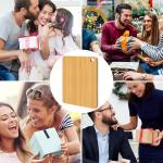BLOCE Double-Sided Bamboo Cutting Board for Kitchen