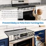 Child Safety Gas Stove Knob Locks - 5 Pack