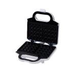 2-Slice White Waffle Maker with Non-Stick Coating