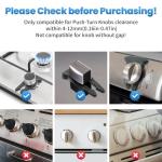 Child Safety Gas Stove Knob Locks - 5 Pack