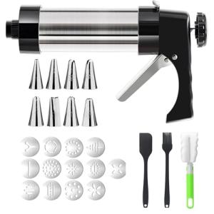 Stainless Steel Cookie Press & Churro Maker Set