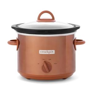 Crock-Pot 3-Quart Manual Slow Cooker, Copper
