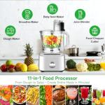 Hometown 16-Cup 11-in-1 Food Processor Combo