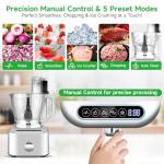 Hometown 16-Cup 11-in-1 Food Processor Combo