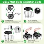 Hometown 16-Cup 11-in-1 Food Processor Combo