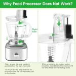 Hometown 16-Cup 11-in-1 Food Processor Combo