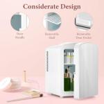 Xbeauty 4L Mini Fridge for Skincare and Snacks