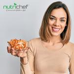 NutriChef Electric Food Dehydrator with 5 Stackable Trays
