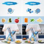 SupMaKin Mandoline Slicer and Vegetable Chopper
