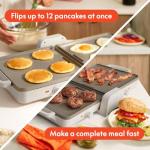 Bella Fold-n-Store Dual Temp Nonstick Griddle