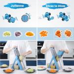 SupMaKin Mandoline Slicer and Vegetable Chopper