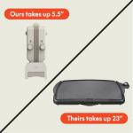 Bella Fold-n-Store Dual Temp Nonstick Griddle