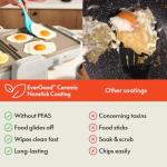 Bella Fold-n-Store Dual Temp Nonstick Griddle