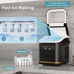 Portable Ice Maker - 9 Cubes in 6 Minutes