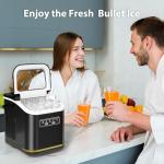 Portable Ice Maker - 9 Cubes in 6 Minutes