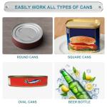 Heavy Duty Manual Can Opener with Magnet