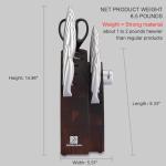 15-Piece Professional Kitchen Knife Set with Sharpener