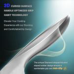 15-Piece Professional Kitchen Knife Set with Sharpener