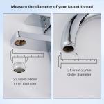 Hibbent Quick-Connect Dishwasher Faucet Adapters Set