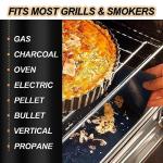 UBeesize Heavy Duty Non-Stick Grill Mats - 3 Pack