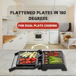 OVENTE Non-Stick Indoor Panini Press Grill, Red