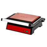 OVENTE Non-Stick Indoor Panini Press Grill, Red