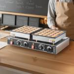 VEVOR 50PCS Mini Dutch Pancake Maker 1800W