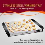 Elite Gourmet Dual Buffet Server with Temperature Control