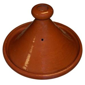 Moroccan Cooking Tagine - 13.3 Inch Glazed Clay