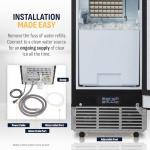 Newair 15" Clear Ice Maker with Self-Cleaning