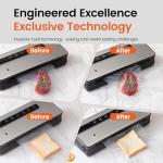 Food Vacuum Sealer with Cutter and Storage Bags