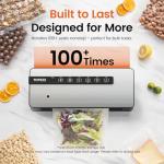 Food Vacuum Sealer with Cutter and Storage Bags