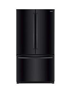 Winia 26.1 Cu.Ft French Door Refrigerator - Black