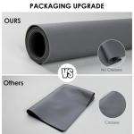 Extra Large Food-Grade Silicone Table Mat - Dark Gray