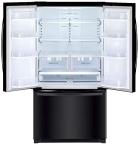 Winia 26.1 Cu.Ft French Door Refrigerator - Black