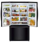 Winia 26.1 Cu.Ft French Door Refrigerator - Black