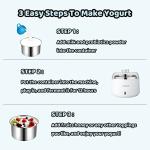 Compact JoyMech Yogurt Maker with Temperature Control
