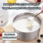 Compact JoyMech Yogurt Maker with Temperature Control