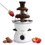 3-Tier Electric Chocolate Fondue Fountain Machine